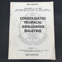 Army Consolidated Technical Intelligence Bulletin Unclassified - £22.92 GBP