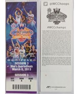 West Coast Conference Championships Las Vegas Session 3 Mar 8 2013 Ticke... - €4,28 EUR West Coast Conference Championships Las Vegas Session 3 Mar 8 2013 Ticke... - €4,28 EUR