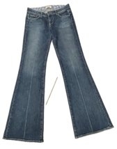 Paige Jeans Womens 28 Blue Flared Boot Cut Robertson Stretch Made in USA... - $27.17