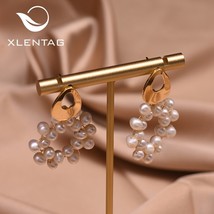 XlentAg Natural s Sunflower Pendant Drop Earrings Women Elegant Handmade Wedding - £18.53 GBP