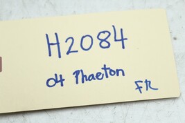 2004-06 VOLKSWAGEN PHAETON FRONT RIGHT DOOR EXTERIOR DOOR MOLDING TRIM H2084 image 14