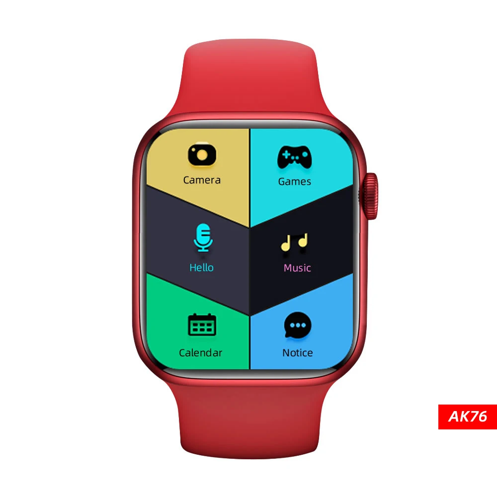 2021 New Arrival AK76 Smart Watch Women Men Games SmartWatch Bluetooth Call  Hea - £165.56 GBP