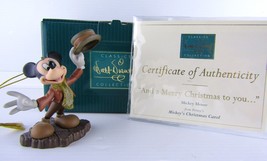 Disney WDCC, Mickey Mouse Ornament, And a Merry Christmas to You, w BOX ... - $25.08