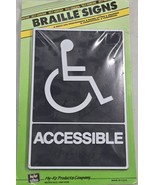 NIP HY-KO Unisex Wheelchair Accessible w/Braille Plastic ADA Compliant - $18.81