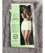 VTG Pretty Girl S-T-R-E-T-C-H-A-B-L-E Girdle AVG length 24-30 Waist Whit... - $48.88 CAD