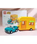 LEGO Animal Crossing Leif's Car &amp; Live-In Garden Trailer Manual No Minis... - $17.99