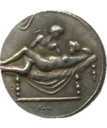 Ficha erótica de Spintria - Escena I - Medallón de bronce de inspiración... - $18.55 CAD