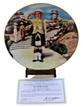 COLLECTOR PLATE SHIRLEY TEMPLE “WEE WILLIE WINKIE” DANBURY MINT BOX + COA - $5.00