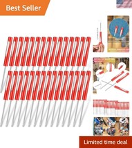 30 Piece Mini Pocket Screwdriver Set - Magnetic &amp; Easily Portable Red Tools - $42.00