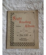 Sight Reading Album For The Piano Forte Chas Landon 1898 Volume 1 And 2 ... - $132.99