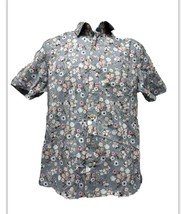 Kennington Ltd Short Sleeve Men&#39;s Small Single Pocket Floral Aloha Shirt - £46.68 GBP