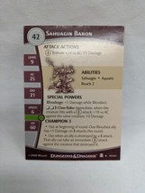 Dungeons And Dragons Desert Of Desolation Sahuagin BaronMiniature Game S... - £25.55 GBP