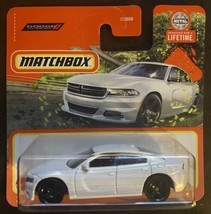 Matchbox Short Card 2018 Dodge Charger Diecast Metal New - $3.49