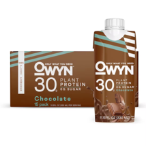 OWYN 30g Chocolate Plant Protein Shake, 15 pk./11.15 oz. NO SHIP TO CA - £30.31 GBP
