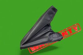 2002-2005 ford thunderbird tbird emergency parking brake boot cover BLACK - $59.87