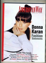 American Way Magazine American Airlines &amp; Eagle November 1, 1998 Donna Karan - £10.10 GBP