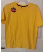 HANES Cyber Yellow Beefy T-Shirt Boy&#39;s Size L NWT - $11.28