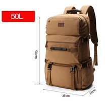 50L 80L Big Capacity Outdoor  Bag   Backpack Hi Camping Waterproof Wear-Resistin - £124.48 GBP