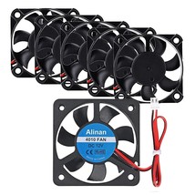 6Pcs 4010 24V Brushless Cooling Blower Fan 40 * 40 * 10Mm Cable Length 30Cm Dual - £17.29 GBP