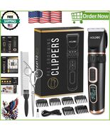 Lightweight Cordless Pet Clippers - Professional Dog Grooming for All Co... - $1,216.52 MXN