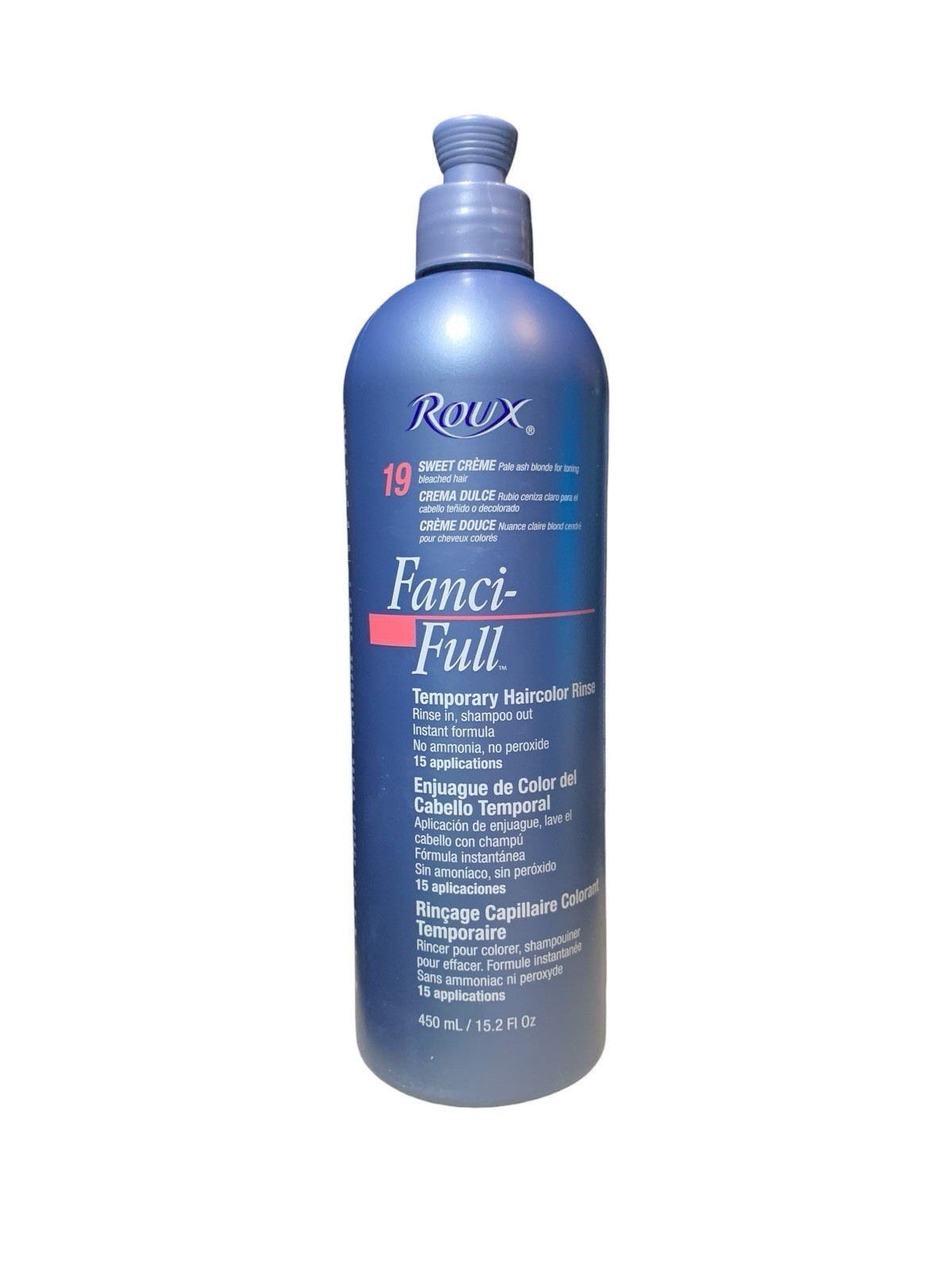 Roux Fanci-Full Rinse 19 Sweet Cream 15.2 Fluid Ounce Hair ORIGINAL - $24.99