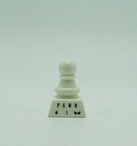 1995 The Right Moves Replacement White Pawn Chess Game Piece Part 4550 - $3.95