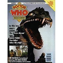 Doctor Who The Official Magazine Issue #177 4th September 1991 Tom Baker [Kitche - £7.04 GBP