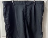Under Armour Mens Size 40 Black Flat Front High Rise Golf Shorts - $10.98