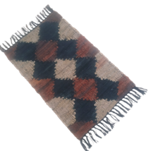 Leather Hearth Rug for Fireplace Fireproof Mat DIAMONDS - £125.90 GBP