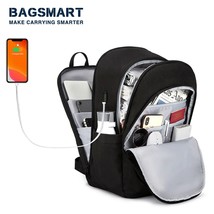 BAGSMART Backpa for Women College School Bag 17.5 /15.6 Notebook Travel Laptop C - £85.10 GBP