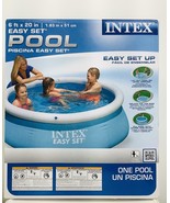 Intex 6&#39; X 20&quot; Easy Set Inflatable KIDDIE POOL~ Blue~NO TOOLS NEEDED~10 ... - $53.42 CAD