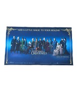 Fantastic Beasts Crimes Of Grindelwald Harry Potter Banner Movie Promo F... - $271.48 CAD