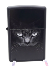 Black Cat Face- Staring Lighter Black Matte - $29.99