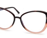 NEW TOM FORD TF5907-B 056 Havana Eyeglasses Frame 55-15-140mm B48mm Italy - £150.99 GBP