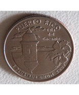 2009 Puerto Rico Quarter, Territory State Quarter, Denver Mint - $37.79 MXN
