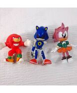 Sonic the Hedgehog Amy Rose Metal Movie 2 Knuckles Mcdonald&#39;s action fig... - $220.12 MXN