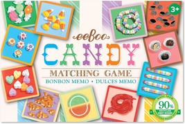 Candy Memory and Matching Little Game Sharpens Recognition Concentration... - £18.78 GBP