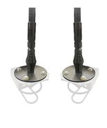 Military Dual Antenna Kit + Round Base Plates (No Bracket), Not OEM, 2 P... - $396.56 CAD