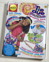 Tie Dye Fashion Groovy Tote Kit Craft DIY New Sealed Alex Toys Do It You... - $8.50