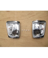 Fit For Toyota Pickup Hilux 4WD Chrome Corner Lamp Indicator 1988-97 CLIPS - $78.60