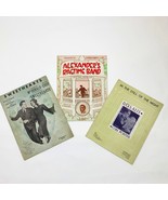 Set of 3 Music Sheets Sweethearts, Ragtime Band, Still of the Night 1930&#39;s - $19.79