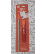 New Red Zoku Reusable Drinking Straw With Case - $9.08