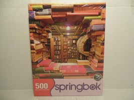 New Springbok 500 Piece Puzzle Book Shop theme NEW! - $29.69