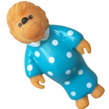 Berenstain Mama Bear Figure McDonalds 1986 Cake Topper Blue Dress Vtg To... - £5.44 GBP