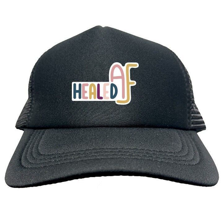HEALED AF FUNNY Trucker Hat Cap Foam Mesh Baseball HF0277 - $19.99