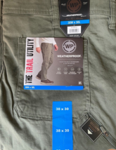 Weatherproof Men&#39;s Stretch Fabric The Trail Utility Pants 38x30 - $25.74