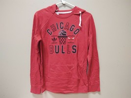 New Chicago Bulls NBA Adidas Lifestyle Hoodie Size Small Womens Red B831W - £15.23 GBP