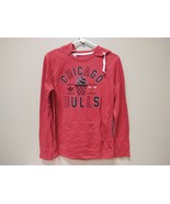 New Chicago Bulls NBA Adidas Lifestyle Hoodie Size Small Womens Red B831W - £15.19 GBP