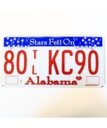  United States Alabama Stars Fell On Trailer License Plate 80 TL KC90 - $223.89 MXN