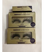 Dito Magnetic #D Faux Mink Eyelash Eyelashes Set With Magnetic Eyeliner - $40.78 CAD